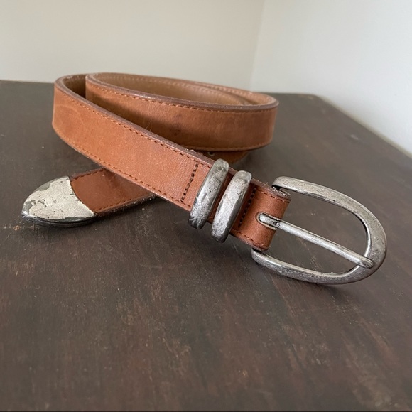 Dockers Western Leather Belt - Picture 3 of 7